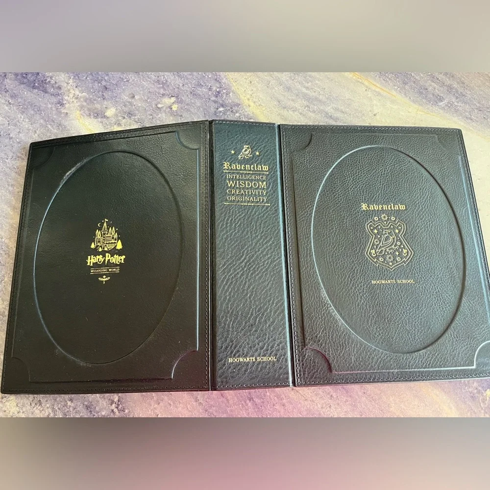 A5 Ring Planner Ravenclaw Inspired Hogwarts House Agenda Organizer Leather New